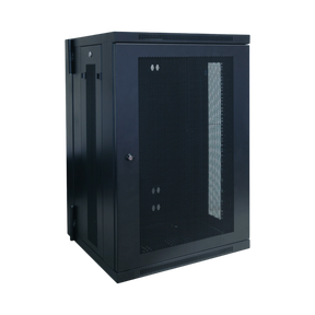 Tripp Lite SmartRack 18U Low-Profile Switch-Depth Wall-Mount Rack Enclosure Cabinet, Hinged Back — Being Shipped