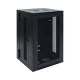 Tripp Lite SmartRack 18U Low-Profile Switch-Depth Wall-Mount Rack Enclosure Cabinet, Hinged Back — Being Shipped