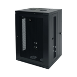 Tripp Lite SmartRack 18U Low-Profile Switch-Depth Wall-Mount Rack Enclosure Cabinet, Hinged Back — Being Shipped