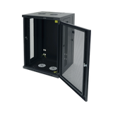 Tripp Lite SmartRack 18U Low-Profile Switch-Depth Wall-Mount Rack Enclosure Cabinet, Hinged Back — Being Shipped