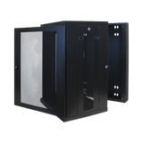 Tripp Lite SmartRack 18U Low-Profile Switch-Depth Wall-Mount Rack Enclosure Cabinet, Hinged Back — Being Shipped