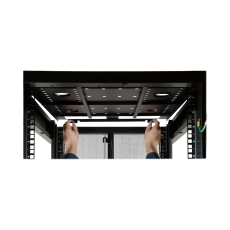 Tripp Lite 48U SmartRack Wide Standard-Depth Rack Enclosure Cabinet with doors & side panels — Being Shipped