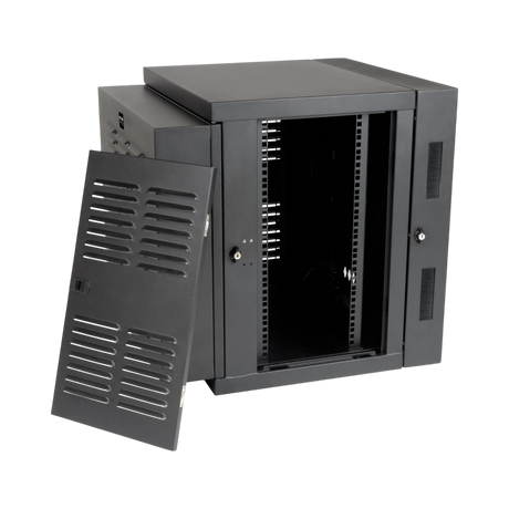 Tripp Lite SmartRack 12U Switch-Depth Wall-Mount Small Rack Enclosure for Harsh Environments, Hinged Back, 230V — Being Shipped