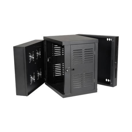 Tripp Lite SmartRack 12U Switch-Depth Wall-Mount Small Rack Enclosure for Harsh Environments, Hinged Back, 230V — Being Shipped