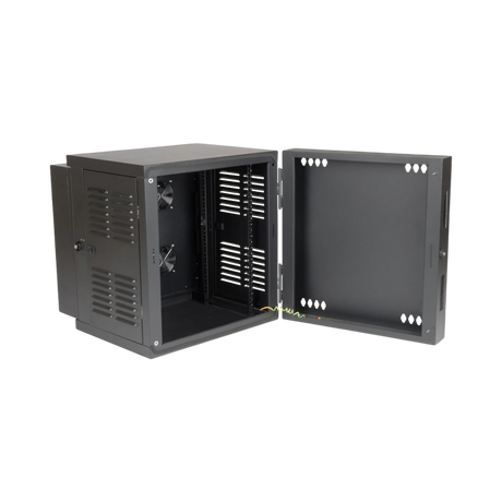 Tripp Lite SmartRack 12U Switch-Depth Wall-Mount Small Rack Enclosure for Harsh Environments, Hinged Back, 230V — Being Shipped