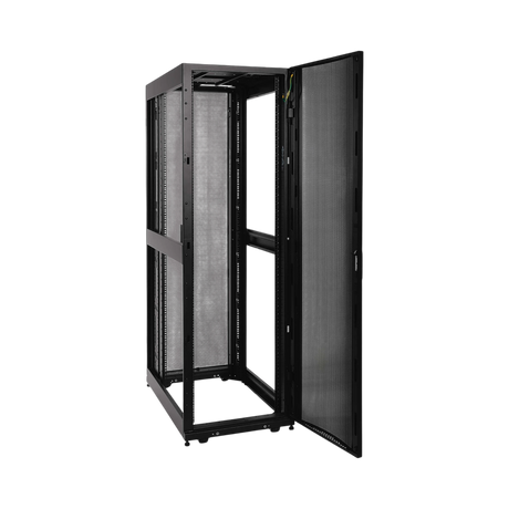 Tripp Lite 42U SmartRack Shallow-Depth Rack Enclosure Cabinet with doors & side panels — Being Shipped
