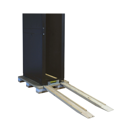 Tripp Lite 42U SmartRack Standard-Depth Rack Enclosure Cabinet with doors, side panels & shock pallet shipping — Being Shipped