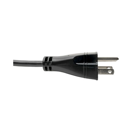 Tripp Lite Hospital-Grade Power Cord, NEMA 5-15P to C13, Green Dot, 10A, 125V, 18 AWG, 3 ft. (0.91 m), Black — Being Shipped