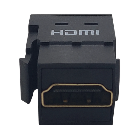 Tripp Lite HDMI Keystone/Panel-Mount Coupler (F/F), 8K 60 Hz, Black, TAA — Being Shipped