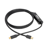 Tripp Lite USB-C to Mini DisplayPort Active Adapter Cable (M/M), 4K 60 Hz, Black, 6 ft. (1.8 m) — Being Shipped