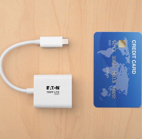 Tripp Lite USB-C to DVI Adapter with Alternate Mode, DP 1.2, White — Being Shipped