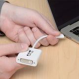 Tripp Lite USB-C to DVI Adapter with Alternate Mode, DP 1.2, White — Being Shipped