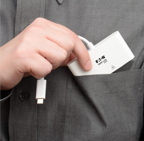 Tripp Lite USB-C to DVI DisplayPort Alternate Mode 1080p Multiport Adapter — Being Shipped