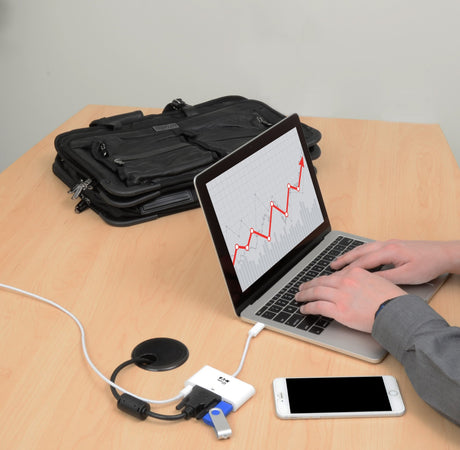 Tripp Lite USB-C to DVI DisplayPort Alternate Mode 1080p Multiport Adapter — Being Shipped