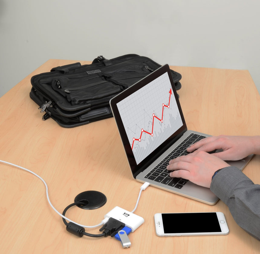 Tripp Lite USB-C to DVI DisplayPort Alternate Mode 1080p Multiport Adapter — Being Shipped