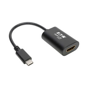Tripp Lite USB-C to HDMI Adapter (M/F), 4K 60 Hz, HDCP 2.2, Black — Being Shipped