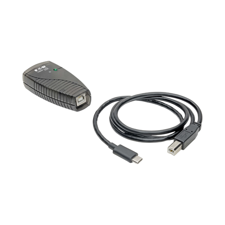 Tripp Lite USB-C to Serial DB9 RS232 Adapter Cable - 3 ft. (0.91 m) Keyspan, High-Speed (M/M), TAA — Being Shipped