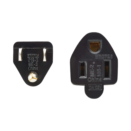 Tripp Lite series Power Extension Cord, NEMA 5-15P to NEMA 5-15R, 13A, 120V, 16 AWG, 3 ft. (0.9 m), Black — Being Shipped