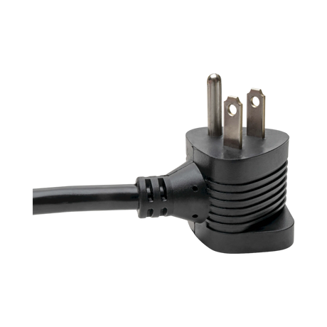 Tripp Lite Piggyback Extension Cord, NEMA 5-15P/5-15R to C13, 13A, 125V, 16 AWG, 6ft. (1.83 m), Black — Being Shipped