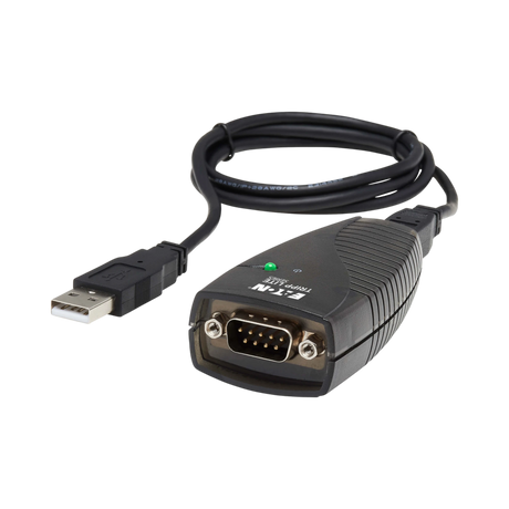 Tripp Lite Keyspan USB to Serial Adapter, USB-A Male to DB9 RS232 Male, 3 ft. (0.91 m), TAA — Being Shipped