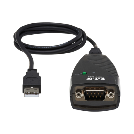 Tripp Lite Keyspan USB to Serial Adapter, USB-A Male to DB9 RS232 Male, 3 ft. (0.91 m), TAA — Being Shipped