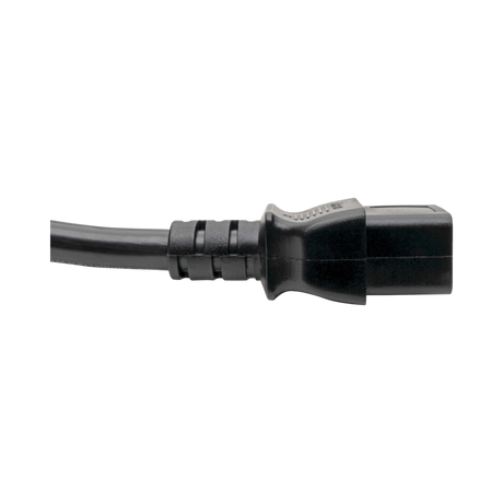 Tripp Lite series Power Extension Cord, C19 to C20, Heavy-Duty, 20A, 250V, 12 AWG, 2 ft. (0.61 m), Black — Being Shipped