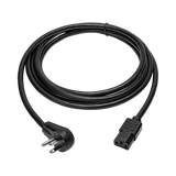 Tripp Lite Computer Power Cord, Right-Angle NEMA 5-15P to C13 - Heavy-Duty, 15A, 125V, 14 AWG, 10ft, Black — Being Shipped