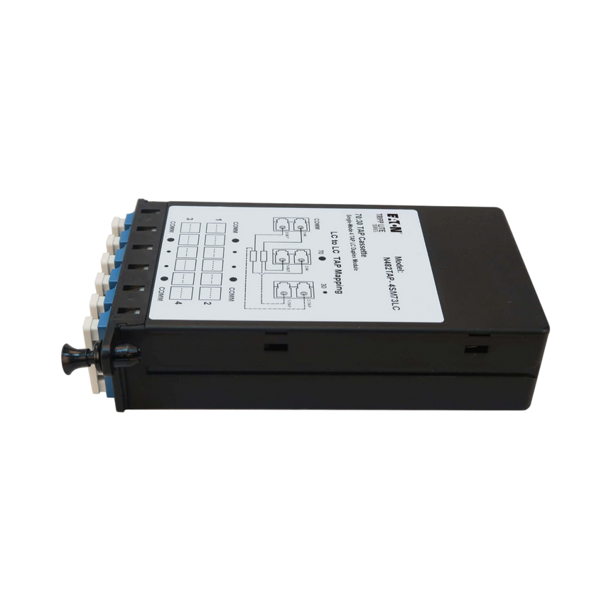 Tripp Lite Fiber TAP Cassette, Singlemode, 4x Duplex LC, 70/30 Split — Being Shipped