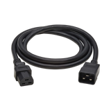 Tripp Lite Power Cord, C20 to C21, Heavy-Duty, 20A, 250V, 12 AWG, 3 ft. (0.91 m), Black — Being Shipped