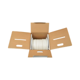 Tripp Lite Cat6 Gigabit Bulk UTP Stranded 24 AWG CMR PVC Cable, White, 1000 ft. (304.8 m) TAA — Being Shipped