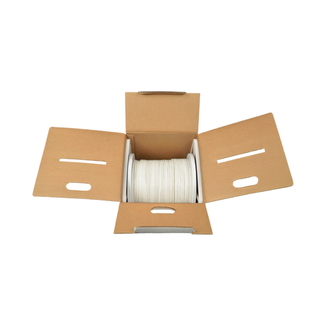 Tripp Lite Cat6 Gigabit Bulk UTP Stranded 24 AWG CMR PVC Cable, White, 1000 ft. (304.8 m) TAA — Being Shipped