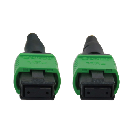 Tripp Lite 40/100G Singlemode 9/125 OS2 Fiber Optic Cable (12F MTP/MPO-APC F/F), LSZH, Yellow, 7m (23 ft.) — Being Shipped