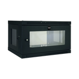 Tripp Lite SmartRack 6U Low-Profile Switch-Depth Wall-Mount Mini Rack Enclosure with Clear Acrylic Window — Being Shipped