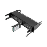 Tripp Lite 40Gb to 10Gb Breakout Cassette, (x2) 12-Fiber OM4 MTP/MPO ( Male with Pins ) to (x12) LC — Being Shipped