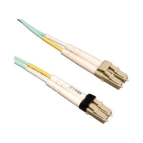 Tripp Lite 10Gb Duplex Multimode 50/125 OM3 LSZH Fiber Patch Cable (Mini-LC / LC) - Aqua, 3M (10 ft.) — Being Shipped