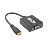 Tripp Lite Mini HDMI to VGA Adapter Video Converter, (M/F), 6-in. (15.24 cm), TAA — Being Shipped