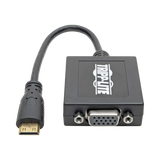 Tripp Lite Mini HDMI to VGA Adapter Video Converter, (M/F), 6-in. (15.24 cm), TAA — Being Shipped