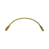 Tripp Lite Cat6a 10G Snagless Molded UTP Ethernet Cable (RJ45 M/M), PoE, Yellow, 1 ft. (0.3 m) — Being Shipped