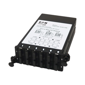 Tripp Lite Fiber TAP Cassette, Singlemode, 8-Fiber MPO to MPO, 4 Monitoring Ports, 70/30 Split — Being Shipped