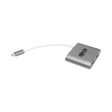Tripp Lite USB-C Adapter, Dual HDMI 4K MST Adapter (M/2xF), Gray — Being Shipped