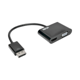Tripp Lite DisplayPort to VGA/HDMI All-in-One Converter Adapter, DP ver 1.2, 4K 30 Hz HDMI, 50 Pack — Being Shipped