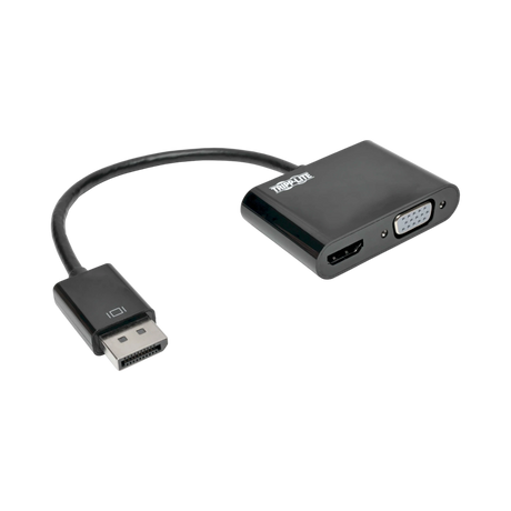 Tripp Lite DisplayPort to VGA/HDMI All-in-One Converter Adapter, DP ver 1.2, 4K 30 Hz HDMI, 50 Pack — Being Shipped