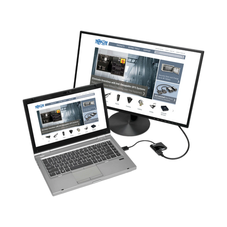 Tripp Lite DisplayPort to VGA/HDMI All-in-One Converter Adapter, DP ver 1.2, 4K 30 Hz HDMI, 50 Pack — Being Shipped