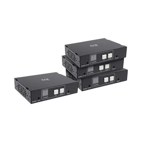 Tripp Lite 3 Port HDMI over Cat5/6 Switch/Extender Kit, 1080p 60 Hz, Serial and IR Control, 656 ft. (200 m), TAA — Being Shipped