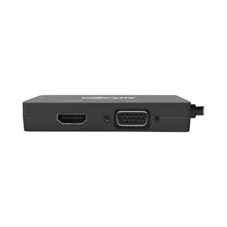 Tripp Lite Keyspan Mini DisplayPort to VGA/DVI/HDMI, 4K 60 Hz HDMI, DP 1.2, Black, 6 in. — Being Shipped