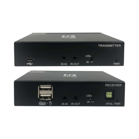Tripp Lite DisplayPort to HDMI over Cat6 Extender Kit, KVM Support, 4K 60Hz, 4:4:4, USB, PoC, HDCP 2.2, 230 ft., TAA — Being Shipped