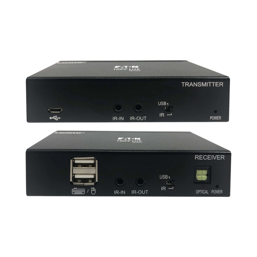 Tripp Lite DisplayPort to HDMI over Cat6 Extender Kit, KVM Support, 4K 60Hz, 4:4:4, USB, PoC, HDCP 2.2, 230 ft., TAA — Being Shipped
