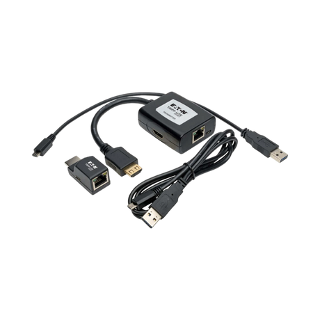 Tripp Lite HDMI over Cat5/6 Extender Kit, Transmitter/Receiver for Video/Audio, PoC, Up to 100 ft. (30 m), TAA — Being Shipped