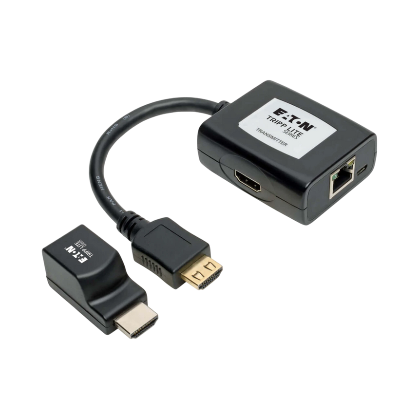 Tripp Lite HDMI over Cat5/6 Extender Kit, Transmitter/Receiver for Video/Audio, PoC, Up to 100 ft. (30 m), TAA — Being Shipped