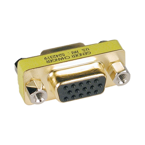 Tripp Lite Compact/Slimline VGA Video Coupler Gender Changer (HD15 F/F) — Being Shipped
